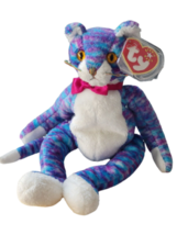 Ty Beanie Baby Kooky The Cat Rare Stamp In Tag With Pellets - £37.17 GBP