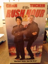 Rush Hour 2 Jackie Chan Chris Tucker Action Comedy NEW SEALED VHS 2001 - £10.25 GBP