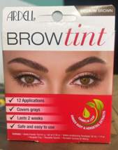 Ardell Brow Tint medium brown 12 applications - $12.86