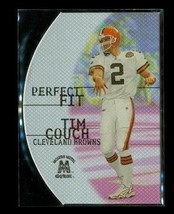 1999 Skybox Molten Metal Perfect Fit Gold Tim Couch #9PF Rookie RC Football Card - £2.32 GBP
