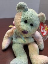 TY Beanie Baby GROOVY The Ty-Dyed Bear - Mint - $6.76