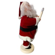 Vtg Animated Santa Claus With Candle Rennoc Santas Best No Music Animation VIDEO - £34.23 GBP