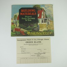 Montgomery Ward Building Materials Catalog 1926 Architecture House Home ... - £62.77 GBP