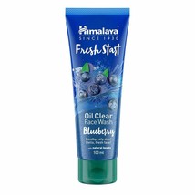 Himalaya Herbals Fresh Start Oil Clear Face Wash, Blueberry, 100ml FREE SHIP - $12.78