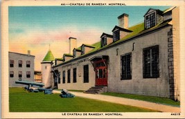 Canada Quebec Montreal Le Chateau De Ramezay Unposted 1930-1945 Vintage ... - £5.98 GBP