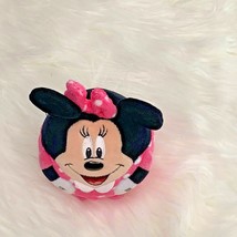 Ty Beanie Ballz Plush Minnie Mouse Stuffed Doll Toy Pink 5 in tall - £2.93 GBP