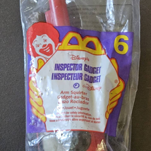 1999 McDonalds Happy Meal Toy Inspector Gadget Arm Squirter 6 New in Package - £11.86 GBP