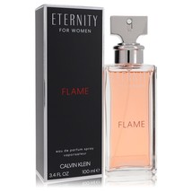 Eternity Flame by Calvin Klein Eau De Parfum Spray 3.4 oz for Women - £43.24 GBP
