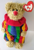 Ty Attic Treasures Piccadilly Red Version Clown Bear NEW - $16.82