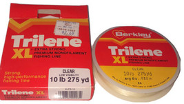 Vintage Trilene XL Extra Strong Monofilament Fishing Line 10lb 275yd - $6.80