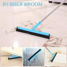 Magic Silicone Broom Lengthen Floor Cleaning Squeegee Pet Hair Dust Broo... - $14.83