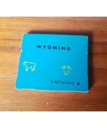 Wyoming WY vtg Sifo United States Map Wooden Puzzle Replacement Piece Cr... - £3.90 GBP