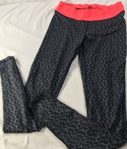 Old Navy Active Fitted Athletic Yoga Pants Sz XS Black Coral - £13.98 GBP