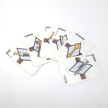 6 weapon cards CLUE Board Game Replacement Pieces Parts - £3.17 GBP