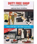 Matchbook Cover Duty Free Shop Toronto Airport 60% Savings R - £1.49 GBP