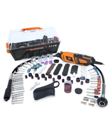 Rotary Tool Kit 190 Piece Set Variable Speed Compatible with Dremel Acce... - $42.36