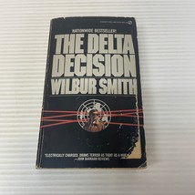 The Delta Decision Espionage Thriller Paperback Book by Wilbur Smith 1982 - £9.58 GBP