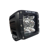 Black Oak 2&quot; LED Pod Light - Spot Optics - Black Housing - Pro Series 3.0 [2S-PO - £86.98 GBP