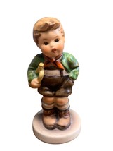 Vintage Goebel MJ Hummel Trumpet Boy Figurine #97 4.5&quot; tall - $15.17