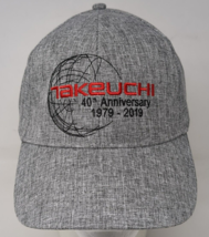 Takeuchi Construction Equipment Baseball Hat Cap Excavators Track Loader... - £15.76 GBP