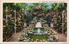 Jewel Box Forest Park St. Louis MO Postcard PC381 - £3.98 GBP