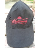 Superbowl 42 Original Black Baseball Hat Budweiser New York Giants Victo... - $14.95