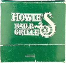 Howie&#39;s Bar &amp; Grille, Ramada Inn, Sacramento, CA, Match Book Matches Mat... - £9.36 GBP