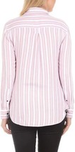 Jachs Girlfriend Womens Button Down Shirt, Small, Pink Stripe - £18.98 GBP