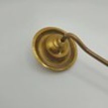 Vintage Brass 10” Candle Snuffer Scalloped Tier  Bell Twisted Handle - $12.99