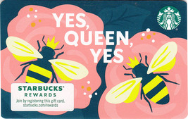 Starbucks 2021 Yes, Queen, Yes Recyclable Collectible Gift Card New No Value - £1.59 GBP