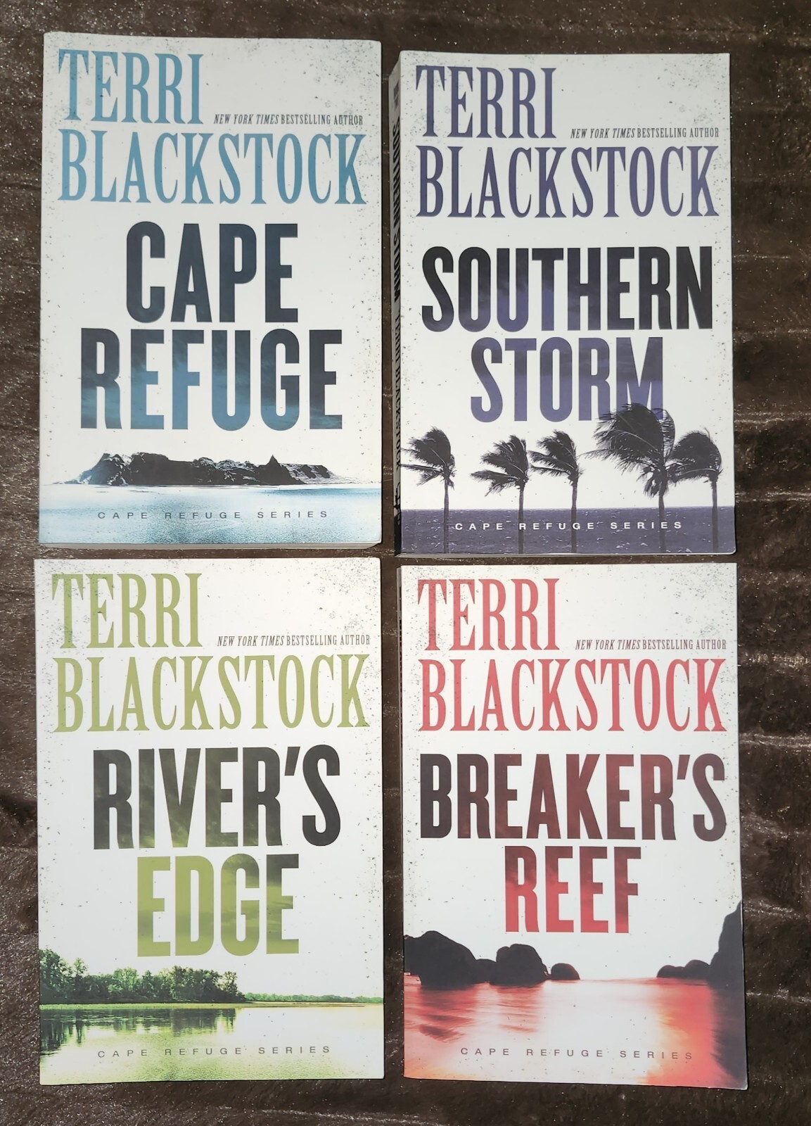 CAPE REFUGE SERIES by TERRI BLACKSTOCK - COMPLETE SET OF 4 - $55.00