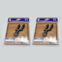 San Antonio Spurs 2pk Magnet 3D Wooden Style 3x3 Collectibles NBA Offici... - $11.64