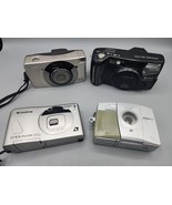 Canon Fuji Advantix Lot of 4 Film Cameras Not Tested For Parts or Refurbish - £39.72 GBP
