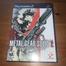 PlayStation 2/PS2 Metal Gear Solid 2: Sons of Liberty *Tested/Working/No Manual* - £7.90 GBP