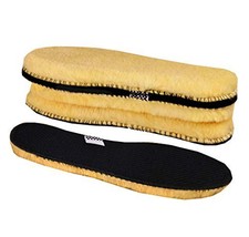 3 Pairs Insoles Women's Premium Thick Wool Fur Fleece Inserts Cozy & Fluffy,A10 - $14.83