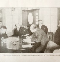 1904 Davis &amp; Powers Arrest Bonds Chicago Iroquois Theater Fire Disaster ... - $29.99