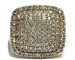 Men&#39;s Cluster ring 10kt Yellow Gold 357971 - $449.00