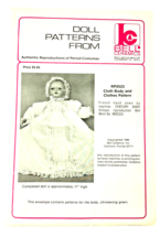 Bell Ceramics Doll Sewing PATTERN Century Baby RP2523 Cloth Body  Clothe... - $16.29