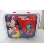 Disney Mickey Mouse Watch and Mini Snowglobe Lunchbox  - £27.53 GBP