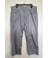 7 For All Mankind Jeans Gray Men&#39;s 36W 25L Austyn Straight Leg Denim Jeans - $32.51 CAD