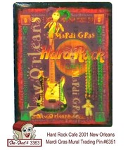 Hard Rock Cafe 2001 New Orleans Mardi Gras Mural 6351 Trading Pin - £11.95 GBP