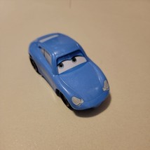 2006 Blue Porshe Sally 3.75&quot; McDonald&#39;s Movie Car #3 Disney Pixar Cars - £4.73 GBP