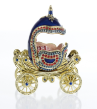 Keren Kopal Handmade Royal Carriage Trinket Box with  Austrian Crystals - $104.32