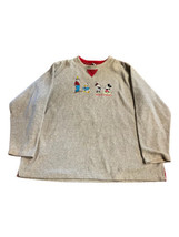 Vintage Disney Mickey And Friends Size 22/24 Women&#39;s Grey Sweater - $19.20