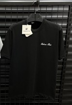 Balmain Paris Mens Black T-shirt Embroidery Size:S MEGA SALE - £54.66 GBP
