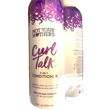 Curl Talk Curl Care Shampoo 3 in 1 Conditioner 12oz Not Your Mothers 2PK - £10.14 GBP
