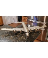 Vintage Pressed Metal Airplane Pan Am American World Airways N6519C 1950... - $406.77 CAD