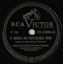 Eddy Arnold 78 It Makes No Difference Now / Molly Darling EE- SH1C - £5.41 GBP