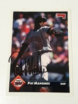 Pat Mahomes Minnesota Twins 1993 Donruss Autograph Card #357 READ DESCRIPTION - £7.90 GBP