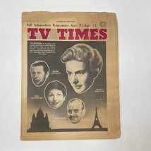 Great Britain TV Times Magazine April 5 1957 - £20.23 GBP